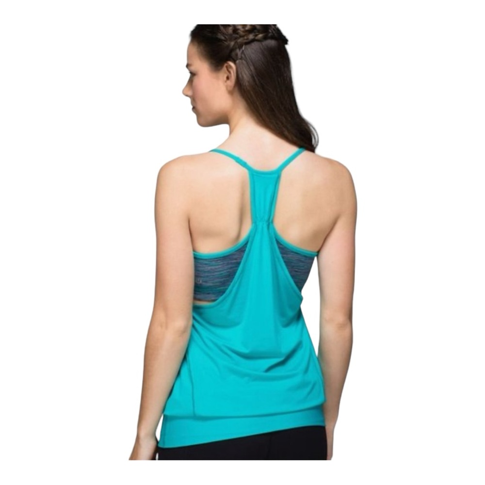 Lululemon Women's No Limit Tank Blue Size 8 - Picture 2 of 11